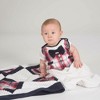 Pavilion Gift Company - Fire Truck - 27" x 40" Chenille Baby Blanket  - Throw Blankets - 3 of 4