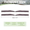 Unique Bargains Holographic Dry Flies Thread Tying Supplies Flash Fly Fishing Line 10 Pcs - 2 of 4