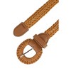 INSPIRE CHIC Women's PU Leather Braided Skinny Pin Buckle Waist Belt - 2 of 4