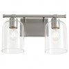 Quorum Lighting Tribute 2 - Light Vanity in  Satin Nickel - 3 of 3