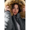 Roaman's Classic Length Quilted Puffer Jacket - 4 of 4