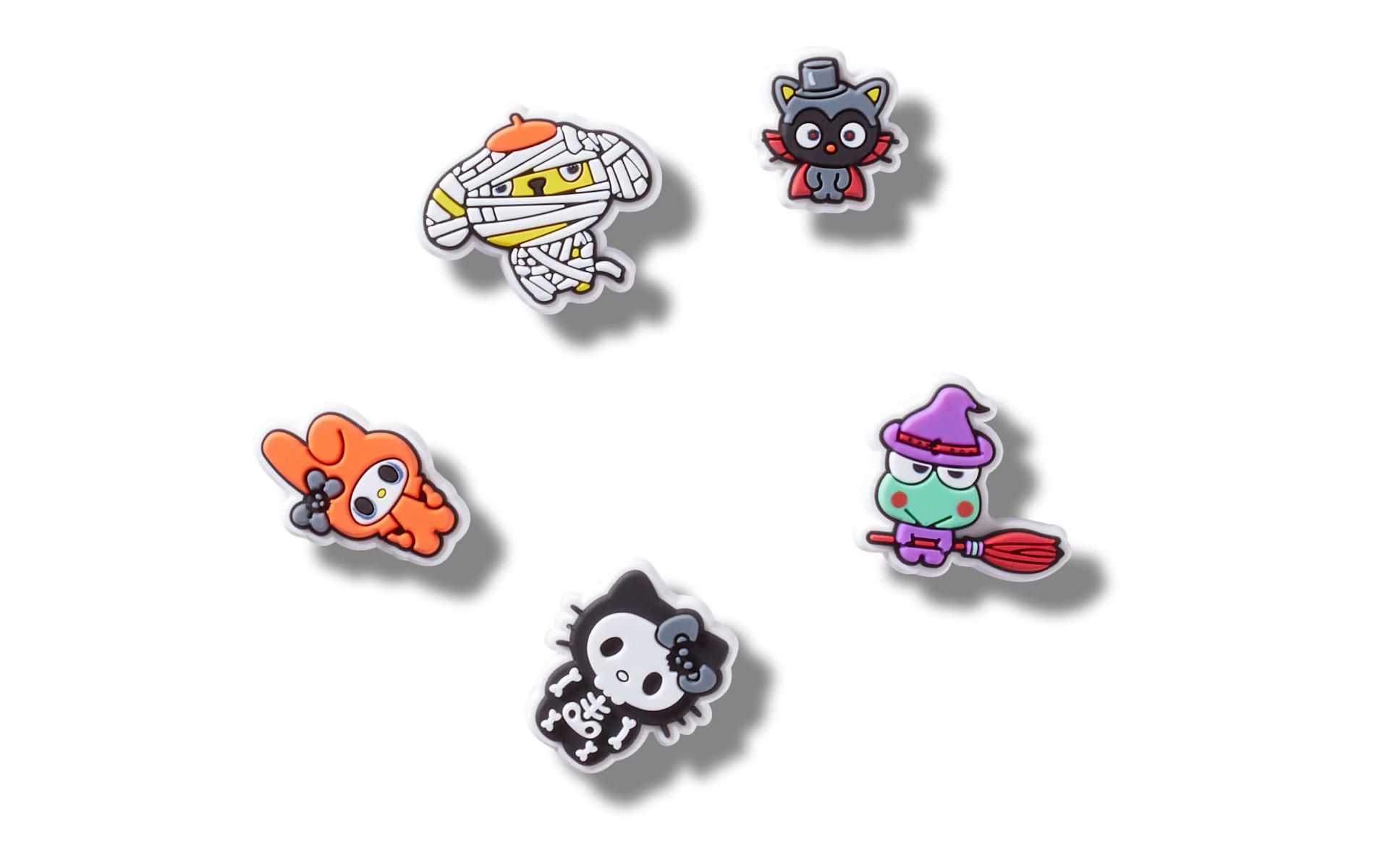 Crocs Jibbitz Halloween Costume Shoe Charms 5-Pack