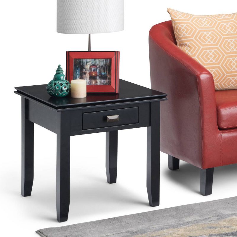 Stratford Solid Wood End Table  - Wyndenhall, 3 of 10