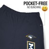 University of Tennessee at Chattanooga Officially Licensed Apparel - School Color Jogger Sweatpants - 2 of 4