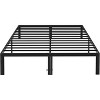 VASIP Sturdy Metal Bed Frame,Black - 2 of 4