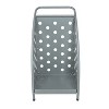 Sunnydaze Powder-Coated Steel Log Cart - 34" H - Gray - 2 of 4