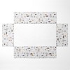 Bacati - Woodlands Gray/Beige Triangles Neutral Cotton Crib/Toddler Neutral Cotton Crib Skirt - 4 of 4