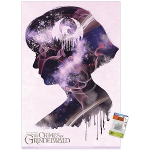 Trends International Fantastic Beasts: Crimes Of Grindelwald - Tina Illustration Unframed Wall Poster Prints - 1 of 4