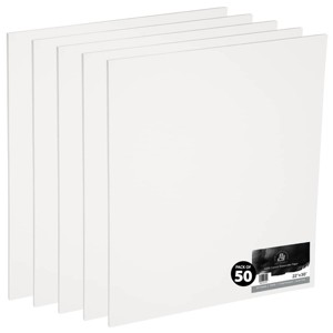 New York Central Watercolor Paper Sheets, 22x30 Inch, 300lb Cold Press, Pack of 50 - Professional Grade, Acid-Free, Archival, Superior Surface - 1 of 4