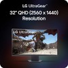 Refurbished: LG Ultragear 32G60WA-B 32" QHD 180Hz Curved Gaming Monitor, Black - Manufacturer Refurbished - 4 of 4