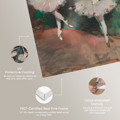 Van Gogh Inspired Classical Ballerinas Canvas Wall Art, 16" x 24"