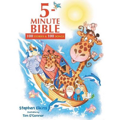 5-minute Bible - By Stephen Elkins (hardcover) : Target