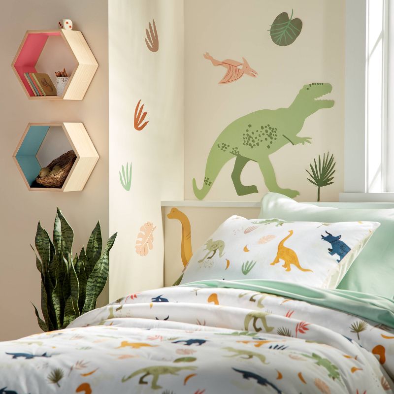 Natural Wood Hexagon Kids' Shelf - Pillowfort™, 3 of 13
