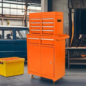 NicBex Detachable 5-Drawer Rolling Tool Chest Mobile Tool Cart with Cabinet and Adjustable Shelf for Garage - 1 of 4