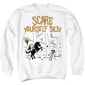 Men's Diary Of A Wimpy Kid Scare Yourself Silly Headless Horseman Crewneck Sweatshirt - 1 of 4
