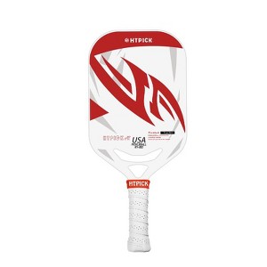 AENKYO Carbon Fiber Pickleball Paddle, T700 Carbon Fiber Face with 14mm PP Honeycomb Core Lightweight Paddle for Ultimate Spin & Control, Red - 1 of 4