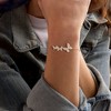 Ross-Simons 0.60 ct. t.w. CZ Butterfly Bolo Bracelet in 18kt Gold Over Sterling Size - 2 of 4