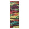 Runner Rug 2x6 Machine Washable Kitchen Rug, Low Pile Modern Bedside Rug, Non Slip Soft Floor Carpet, Foldable Abstract Rug for Entryway, Bathroom - 3 of 4