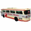 Dina 323 G2 Olimpico Coach Bus "Transportes Tamaulipas: Reynosa" Cream & Silver with Red 1/43 Diecast Model by Iconic Replicas - 3 of 4