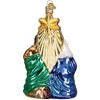 Old World Christmas Blown Glass Ornament for Christmas Tree, Holy Family with Star - 3 of 4