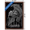 Trends International Jim Baldwin - Carved Helmet Framed Wall Poster Prints - 3 of 4