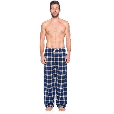 Ashford & Brooks Mens Super Soft Flannel Plaid Pajama Sleep Pants