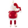 Italian Ornaments 7.5 Inch Well Deserved Rest Vintage Santa Dec. 26 Tree Ornaments - 2 of 3