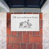 Stupell Industries All Are Welcome Barn Printed Outdoor Door Mat, design by Emily Call, 18"x30" - 4 of 4