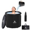 110 Gallons Inflatble Ice Bath Tub with Extendable Drain Hose and Carrying Bag - 2 of 4