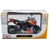 KTM 690 Duke Orange and Black 1/12 Diecast Motorcycle Model by Maisto - 3 of 3