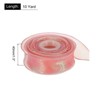 Unique Bargains Gift Wrapping Wide Sheer Wired Pastel Shimmer Iridescent Chiffon Ribbons 1 Pc - 2 of 4
