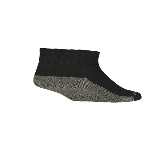 Hanes Premium Men's X-temp Breathable Crew Socks 6pk - Black : Target