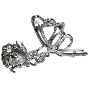 Unique Bargains Women's Metal Hair Claws 4.69"x2.44"x1.02" 1Pc - 1 of 4