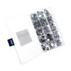 John Bead 1000pcs Crystal Round Oval Acrylic Flat Back Rhinestones Assorted Box - 4 of 4