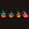 Men's Design By Humans Halloween pumpkins By rabbitswork T-Shirt - 2 of 4