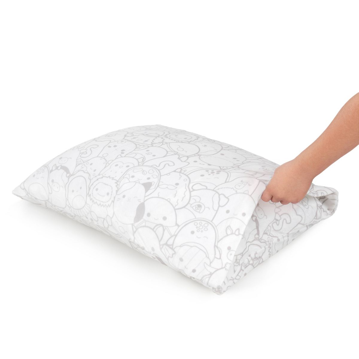 SquishPillow Kids Soft Bed Pillow and Pillowcase Machine Washable - thumbnail 5