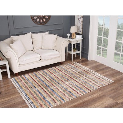 Luxe Weavers Modern Premium Striped Area Rug