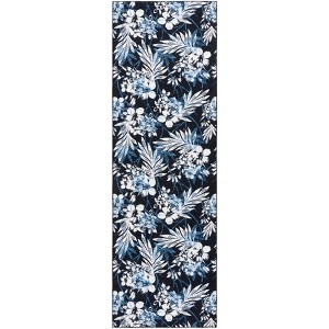 Malibu MBU825  Machine Washable Skid-Resistant Power Loomed Indoor Rugs - Safavieh - 1 of 4