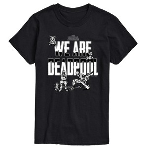 Men's - Marvel - We Are Deadpool Doodles Short Sleeve Graphic T-Shirt - 1 of 4