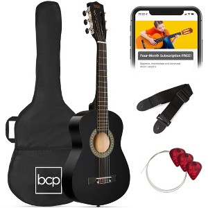 Best Choice Products 30in Kids Acoustic Guitar Beginner Starter Kit with Strap, Case, Strings - 1 of 4