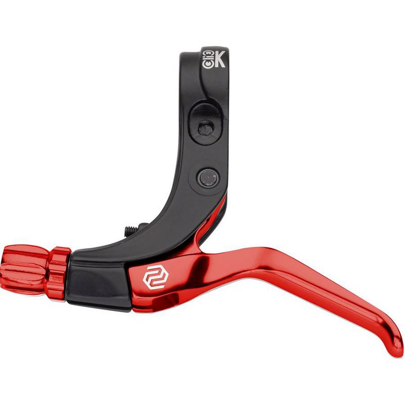 Promax Click V-Point Brake Lever - Long Reach, Red, 2 of 3