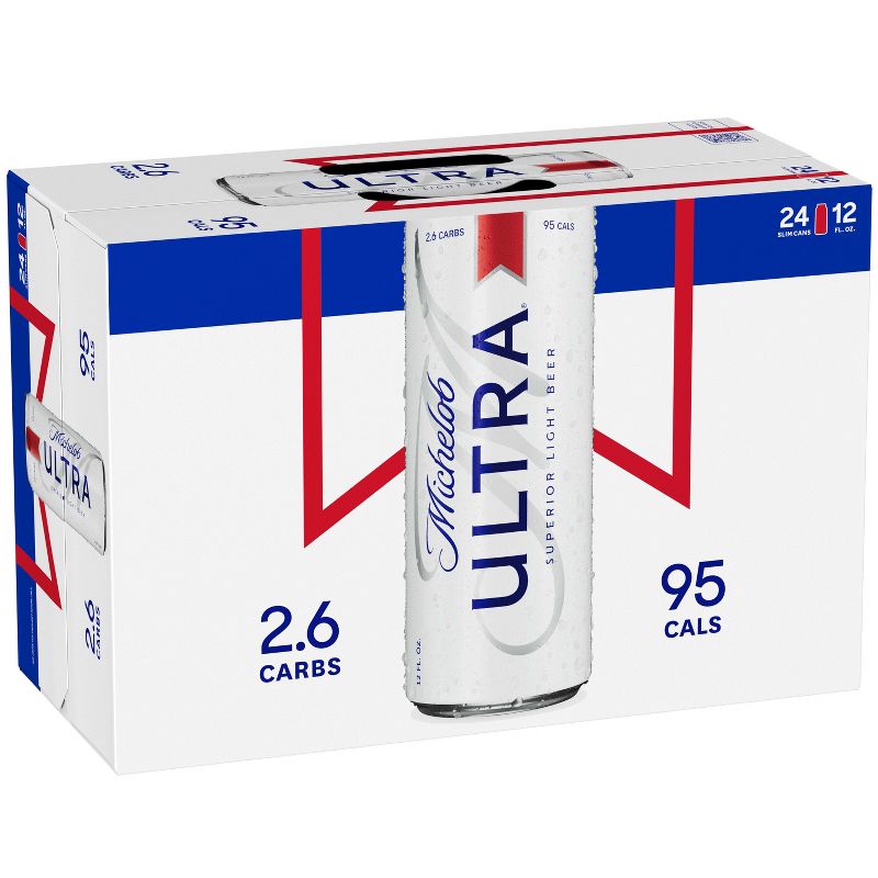 Michelob Ultra Superior Light Beer - 24pk/12 fl oz Cans, 3 of 12