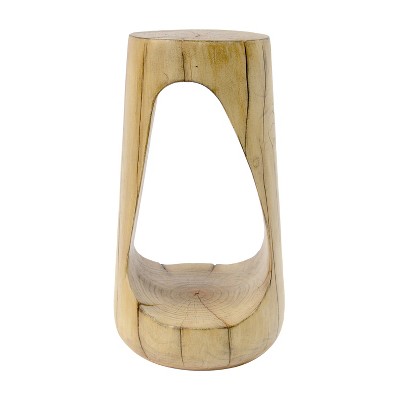 Christopher Knight Home Roland Rustic Outdoor Lightweight Concrete Hollow Side Table