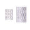 Home Weavers Orion Collection 100% Cotton Bathroom Rug, Non Slip Bath Mat Water Absorbent Soft Shaggy Mat Machine Washable - 2 of 4
