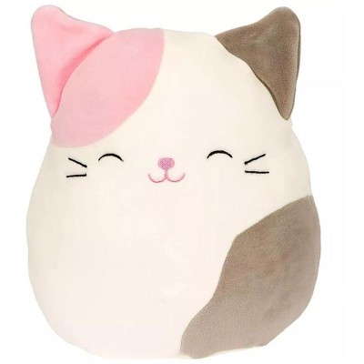 pink plush cat