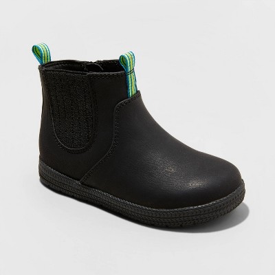 boys black chelsea boots