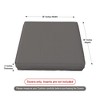 Covers&All Square Cushion Slipcover for Patio Couch Sofa Seats Cover only, Pack of 2 - 3 of 4