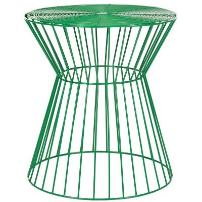 Adele Wire Stool Green - Safavieh