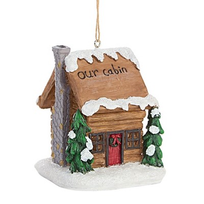 The Lakeside Collection Cabin Ornaments - Our Cabin