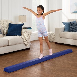 Best Choice Products 8ft Folding Floor Balance Beam 2-Panel for Gymnastics Practice, Exercise - 1 of 4